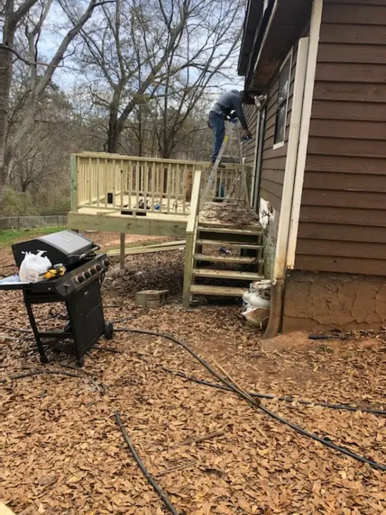 residential yard cleanup service result